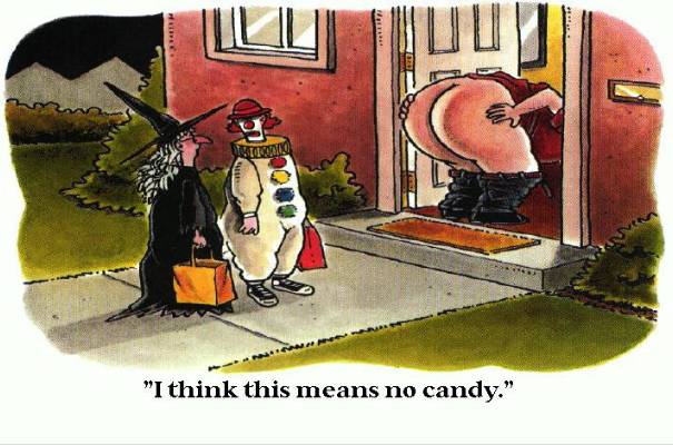Mooned - halloween pictures halloween humor halloween jokes halloween cartoons