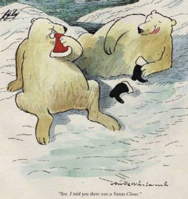 I Told You There Was A Santa Claus - christmas pictures christmas humor christmas jokes christmas cartoons xmas pictures xmas humor xmas jokes xmas cartoons